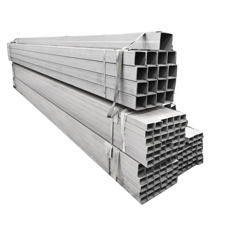 Hot dipped galvanized square carbon steel pipe hollow section tube for carport